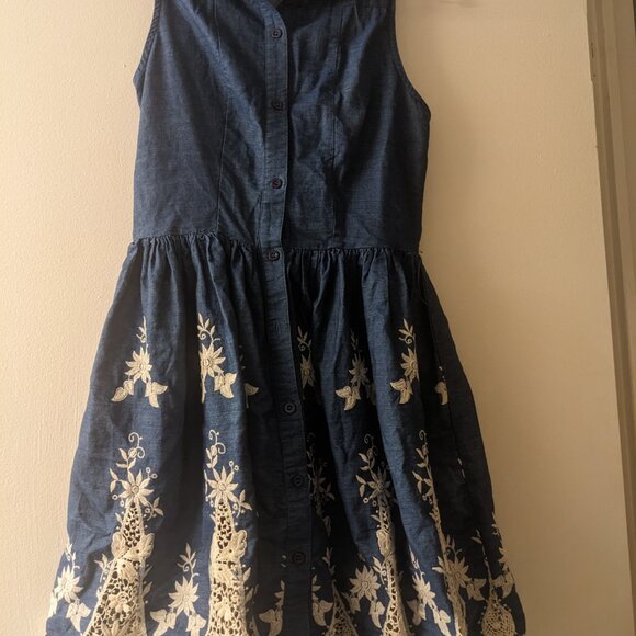 Modcloth Hostess In Focus Shirt Dress in Chambray - Picture 5 of 6